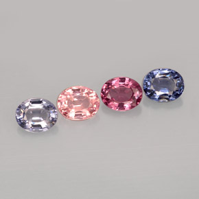 Achetez naturel ct multicolore spinelle gems, coupe ovale, en provenance tanzanie chez gemselect. en stock, livraison internationale!