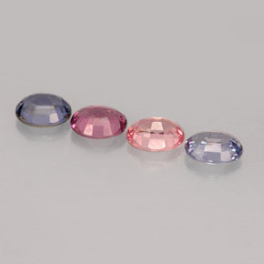 Achetez naturel ct multicolore spinelle gems, coupe ovale, en provenance tanzanie chez gemselect. en stock, livraison internationale!