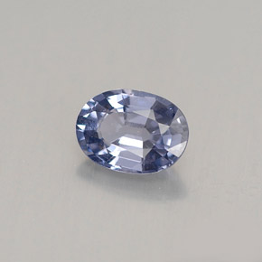 Spinelle bleue naturelle coupe ovale, 0,71 ct, VS