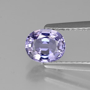Spinelle violet naturelle coupe ovale, 0,78 ct, VS