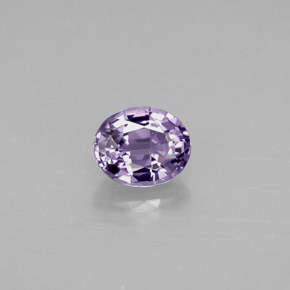 Spinelle violet naturelle coupe ovale, 0,88 ct, VVS