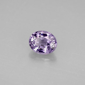 Spinelle violet naturelle coupe ovale, 0,88 ct, VVS