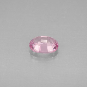 Spinelle rose naturelle coupe ovale, 0,79 ct, VVS-VS