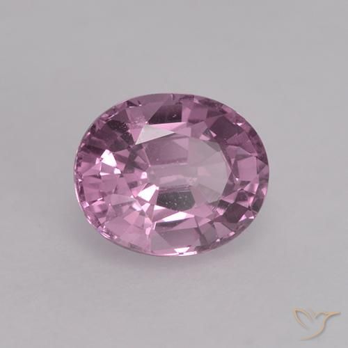 Spinelle Pourpre moyen naturelle ovale, 0.71 ct, VS