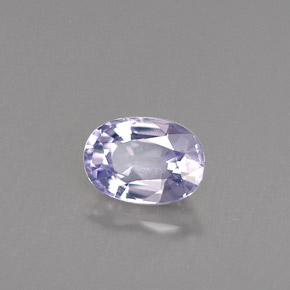 Spinelle violet naturelle coupe ovale, 0,74 ct, VVS-VS