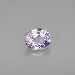 Spinelle violet naturelle coupe ovale, 0,86 ct, VVS-VS