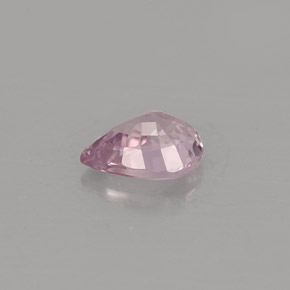 Spinelle rose naturelle en forme de poire, 0,58 ct, VVS-VS