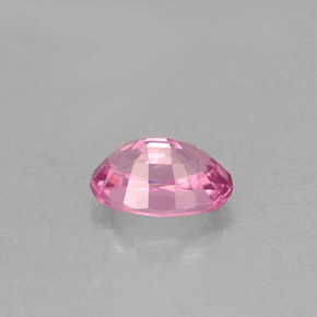 Spinelle rose naturelle coupe ovale, 0,55 ct, VS