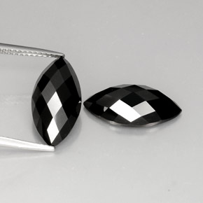 Achetez naturel ct noir spinelle gems, marquise, en provenance thaïlande chez gemselect. en stock, livraison internationale!