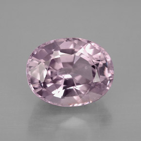 Spinelle violet naturelle coupe ovale, 4,57 ct, VS