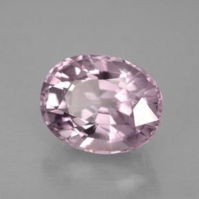 Spinelle violet naturelle coupe ovale, 4,57 ct, VS