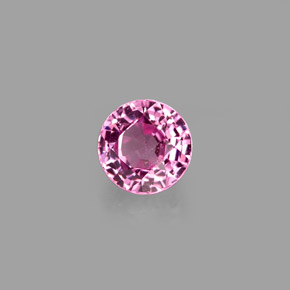 Spinelle rose naturelle coupe roude, 0,60 ct, VVS-VS