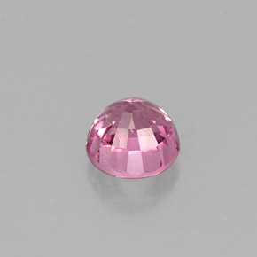 Spinelle rose naturelle coupe roude, 0,89 ct, VS