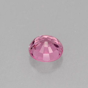 Spinelle rose naturelle coupe roude, 0,74 ct, VVS-VS