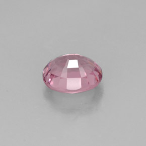 Spinelle pourpre naturelle coupe ovale, 0,82 ct, VVS-VS