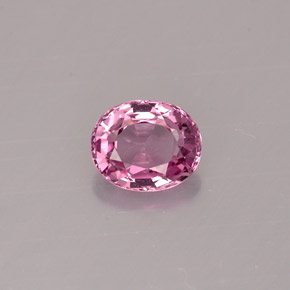Spinelle violet naturelle coupe ovale, 0,67 ct, VVS-VS