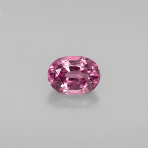 Spinelle violet naturelle coupe ovale, 0,64 ct, VVS-VS