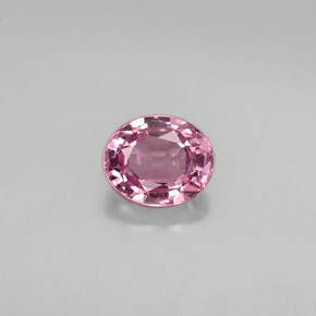 Spinelle violet naturelle coupe ovale, 0,72 ct, VVS-VS