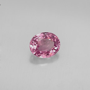Spinelle violet naturelle coupe ovale, 0,72 ct, VVS-VS