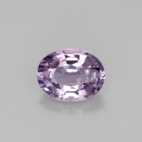 Spinelle violet naturelle coupe ovale, 1,00 ct, VVS