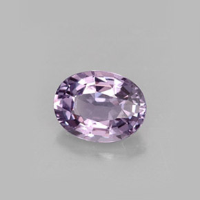 Spinelle violet naturelle coupe ovale, 1,00 ct, VVS