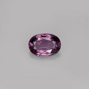Spinelle violet naturelle coupe ovale, 0,86 ct, VVS-VS