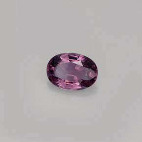 Spinelle violet naturelle coupe ovale, 0,86 ct, VVS-VS