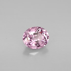 Spinelle violet naturelle coupe ovale, 0,91 ct, VVS