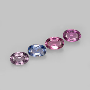 Achetez naturel ct multicolore spinelle gems, coupe ovale, en provenance tanzanie chez gemselect. en stock, livraison internationale!