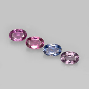 Achetez naturel ct multicolore spinelle gems, coupe ovale, en provenance tanzanie chez gemselect. en stock, livraison internationale!