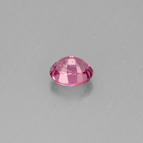Spinelle rose naturelle coupe ovale, 0,58 ct, VVS-VS