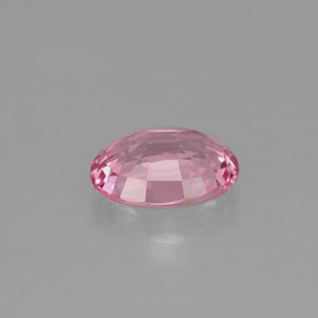 Spinelle rose naturelle coupe ovale, 1,48 ct, VS