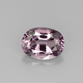 Spinelle pourpre naturelle coupe ovale, 1,48 ct, VS