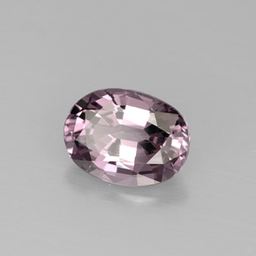 Spinelle pourpre naturelle coupe ovale, 1,48 ct, VS