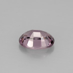 Spinelle pourpre naturelle coupe ovale, 1,48 ct, VS