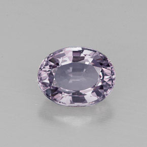 Spinelle violet naturelle coupe ovale, 1,74 ct, VVS