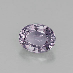 Spinelle violet naturelle coupe ovale, 1,74 ct, VVS