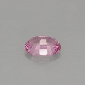 Spinelle rose naturelle coupe ovale, 1,04 ct, VVS