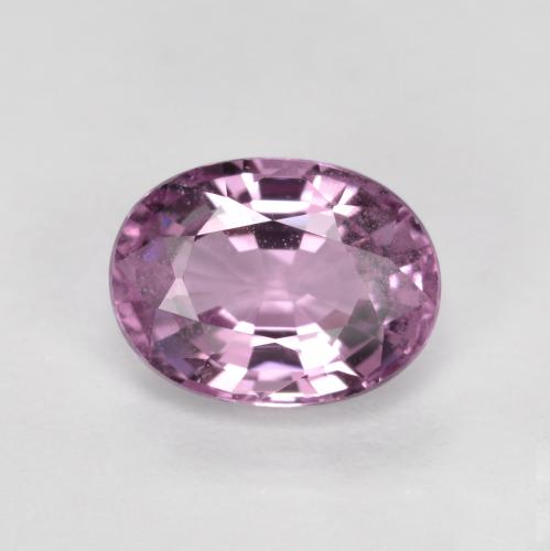 Spinelle pourpre naturelle coupe ovale, 1,01 ct, VS