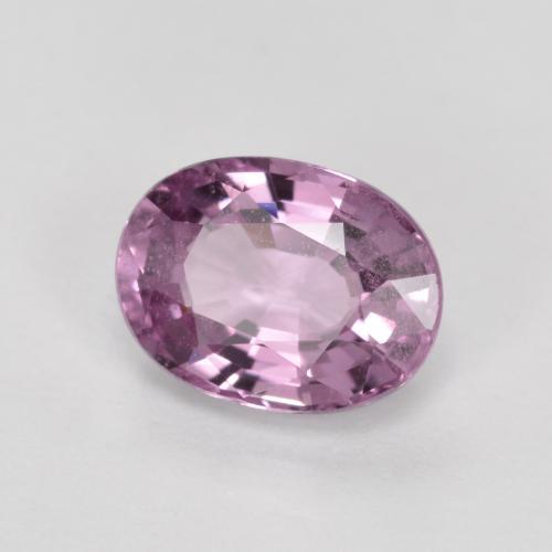 Spinelle pourpre naturelle coupe ovale, 1,01 ct, VS