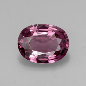 Spinelle violet naturelle coupe ovale, 1,98 ct, VS