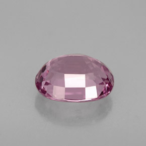 Spinelle violet naturelle coupe ovale, 2,10 ct, VVS