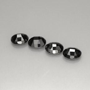 Achetez naturel ct noir spinelle gems, coupe ovale, en provenance thaïlande chez gemselect. en stock, livraison internationale!
