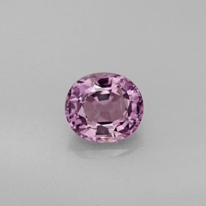 Spinelle violet naturelle coupe ovale, 1,49 ct, VVS