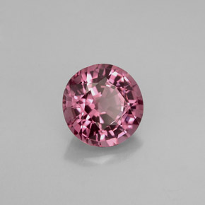 Spinelle violet naturelle coupe roude, 1,31 ct, VVS