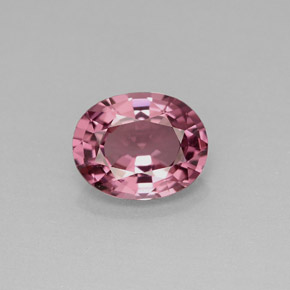 Spinelle violet naturelle coupe ovale, 1,31 ct, VVS