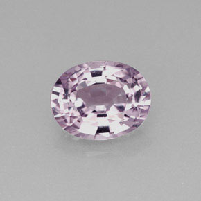 Spinelle violet naturelle coupe ovale, 1,65 ct, VVS
