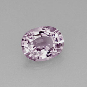 Spinelle violet naturelle coupe ovale, 1,65 ct, VVS