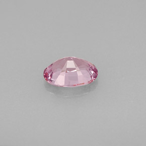 Spinelle rose naturelle coupe ovale, 0,93 ct, VVS-VS