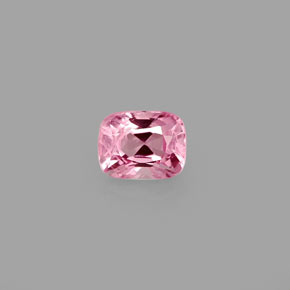 Spinelle rose naturelle coupe coussin, 0,54 ct, VS